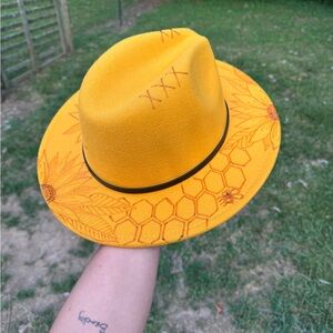 Bees and Sunflowers Fedora